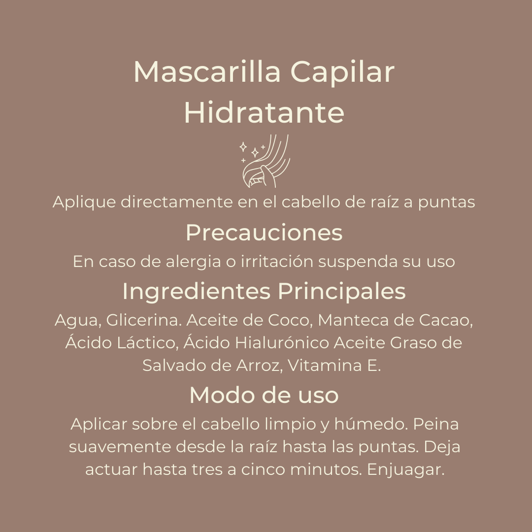 Mascarilla Capilar Hidratante