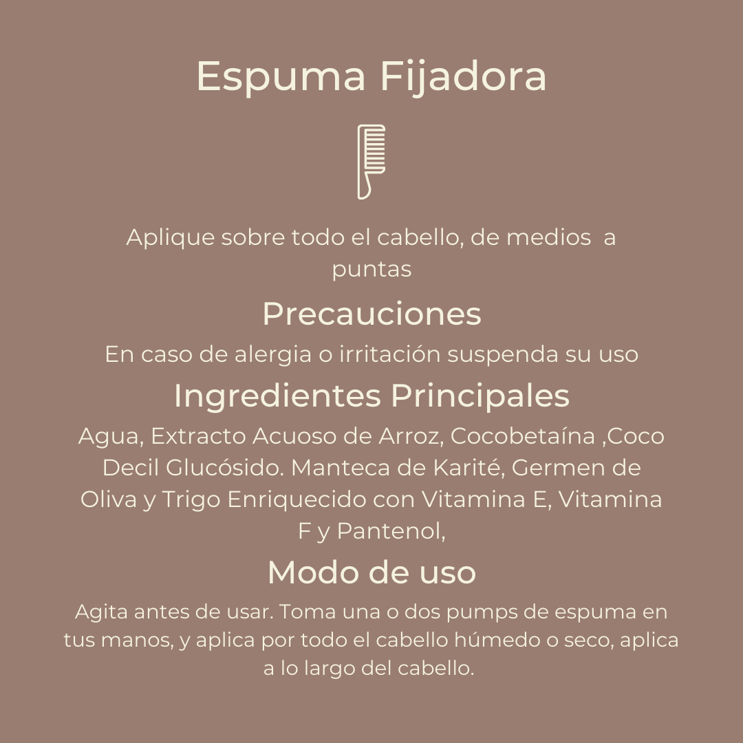 Espuma Fijadora