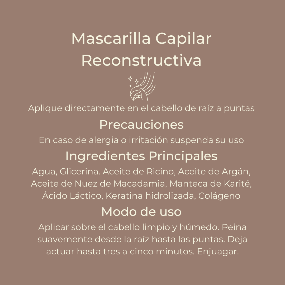 Mascarilla Capilar Reconstructiva