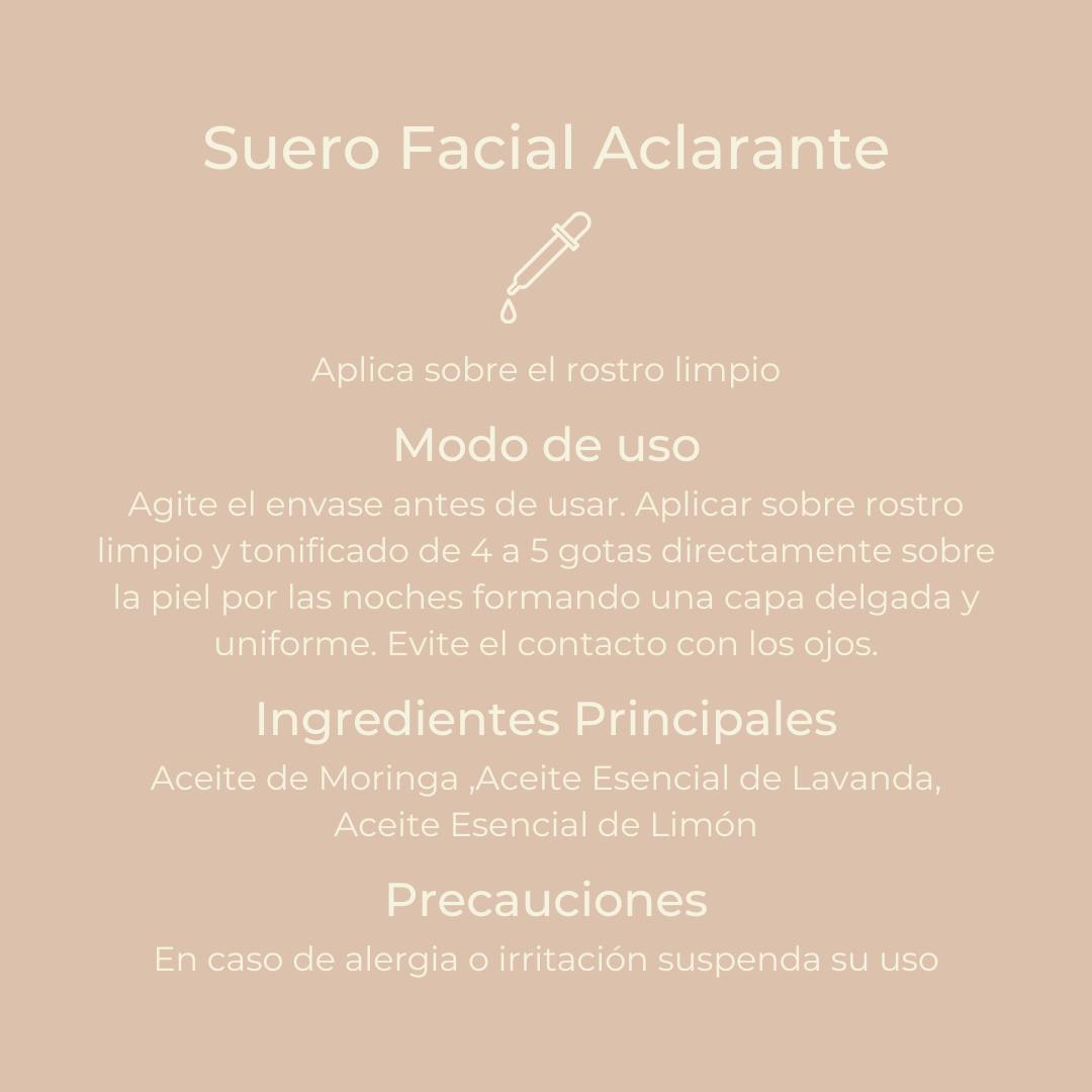 Suero Facial Aclarante