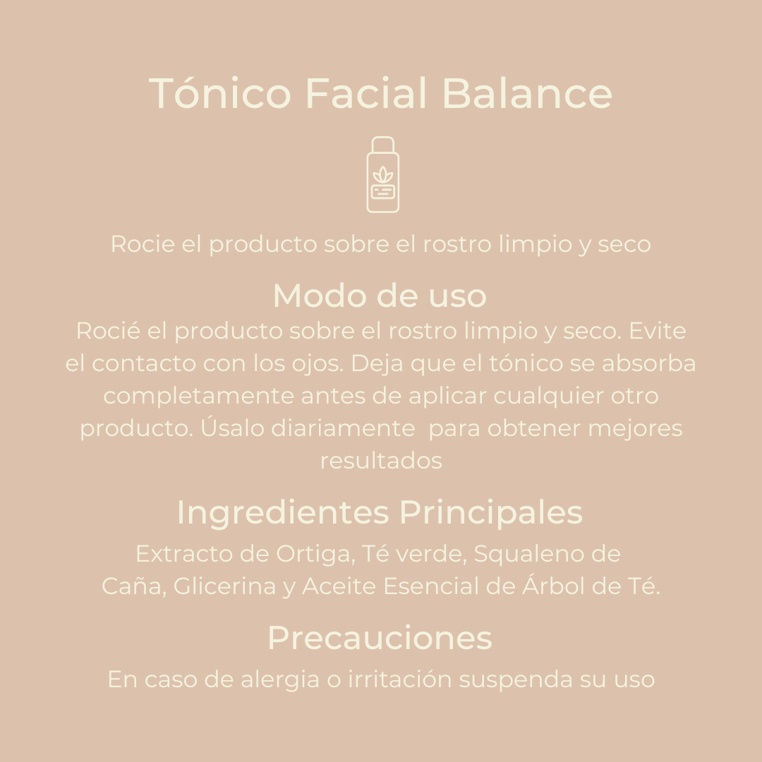 Tónico Facial Balance