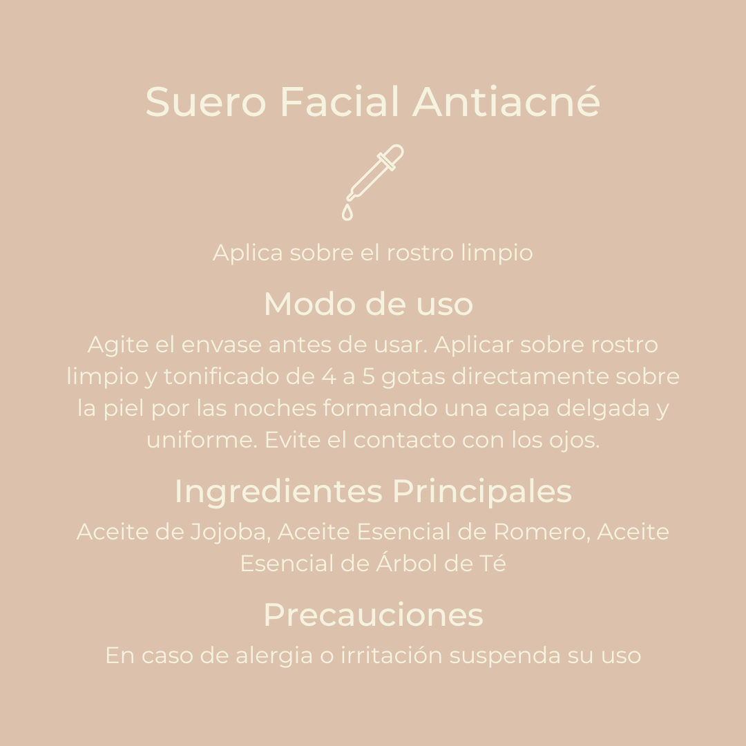Suero Facial Antiacné