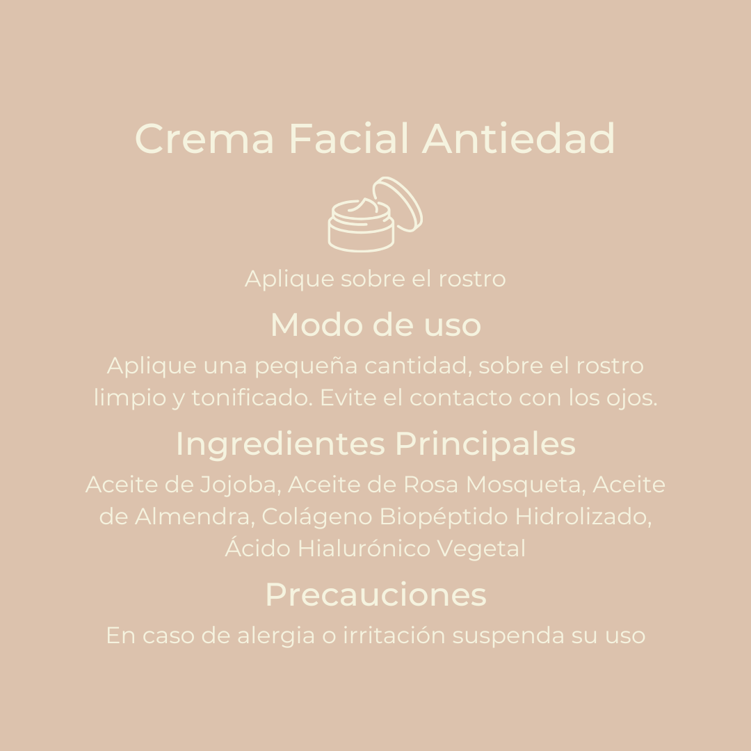 Crema Facial Antiedad