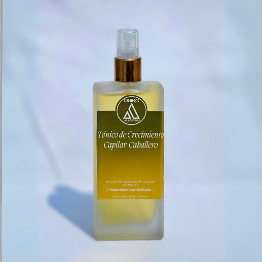 Tónico Para Caballero, Crecimiento de Barba y Cabello