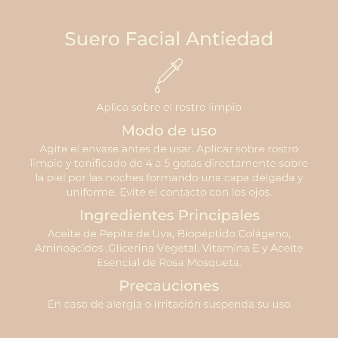 Suero Facial Antiedad