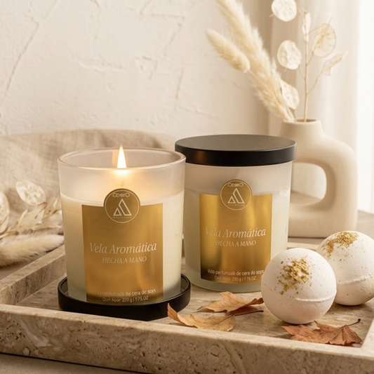 Velas de soya