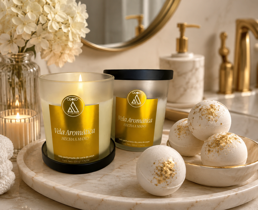 Velas de soya
